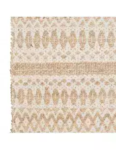 Alfombra viena 120x180cm natural y blanca - comprar online