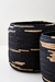 Canasto piero 42x41cm negro y natural - DALA Deco & Home Demo
