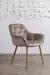 Silla cabecera capitone 50x52x80cm camel - comprar online