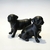 Adorno bulldog sentado 23x11.5x19cm negro - comprar online