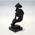 Escultura rostro 10x34cm negra en internet
