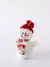 Adorno colgante muñeco de nieve 12cm Blanco