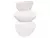 Florero poe 8x8x29cm blanco - comprar online