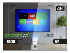 PROYECTOR LED SMART 11 FHD 4500 LUMENES CON WIFI Y BLUETOOH - tienda online