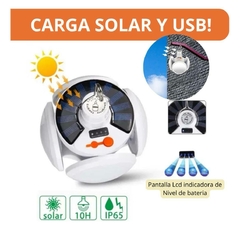 x3 Lampara Solar Expandible - comprar online