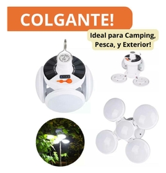 x 2 Lampara Solar Expandible - tienda online