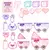 KIT DIGITAL SAFARI BABY MENINAS - loja online