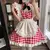 Vestido Maid Xadrez na internet