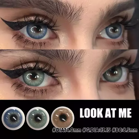 Lentes de Contato Look At Me - Com opção de grau