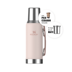 ¡3X1 STANLEY! Termo System 1 lt + Mate térmico + Bombilla - tienda online