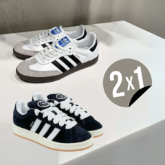 ¡2X1 EN ZAPATILLAS ADIDAS! CAMPUS + SAMBAS