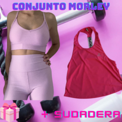 ¡2X1! CONJUNTO DE MORLEY LYCRA Y DE REGALO REMERA SUDADERA