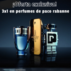 ¡OFERTA EXCLUSIVA! 3X1 EN PERFUMES PACO RABANNE!