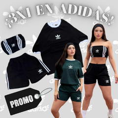 ¡3x1! Conjunto de 3 piezas Adidas