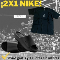 ¡2X1 EN NIKE! Ojotas Nike CALM + Remera Jordan