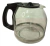 VASO JARRA DE CAFETERA COMPATIBLE OSTER BVSTDC4401 12 TAZAS NEGRO - comprar online