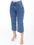 Calça Pantacourt Escura Algarve-Jeans 1763333 na internet