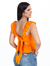 Blusa Mg Curta Laranja 2610300 - comprar online