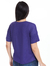 Blusa Ampla Roxo Malha Confort Brilho 2890638