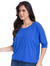 Blusa Ampla Azul Bic 2890669