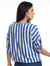 Blusa Ampla Listra/Azul Viscolinho 2910031 - comprar online