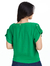 Blusa Mg Curta Verde Tecido Plano 2910047 - comprar online