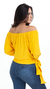 Blusa Ciganinha Amarelo - comprar online