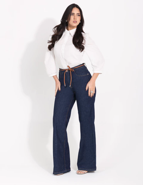 Calça Modeladora Magic Size® Wide Leg - 1763867