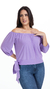 Blusa Ciganinha Lavanda