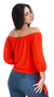 Blusa Ciganinha Laranja - comprar online