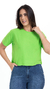 Blusa Cropped Verde Neon