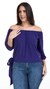 Blusa Ciganinha Roxo