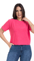 Blusa Cropped Rosa Claro