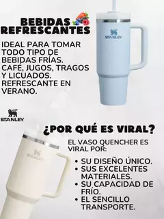 SUPER PROMO, Solo por Hoy! 2 Vasos Quencher Stanley 1,2 Lts Al Precio De 1 - Hasta 6 Horas Frío y Caliente en internet