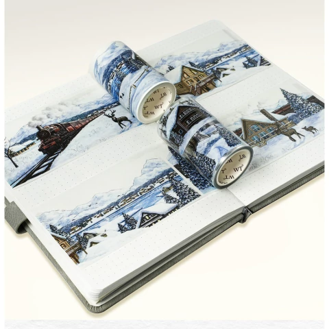 Loop pet tape The Washi tape shop - Snow World (destacável 7cmx1m)