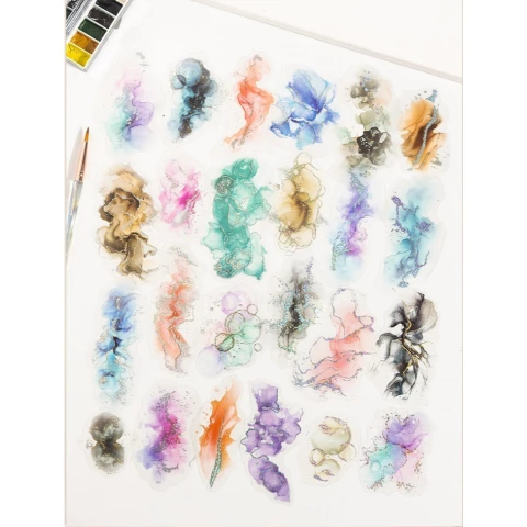 Kit 10 adesivos pet - Gilded and Resplendent - comprar online