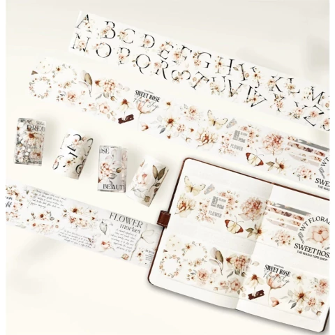 Loop pet tape The Washi Tape Shop - Vintage Rose Moonlight (destacável 7cmx1m) - comprar online