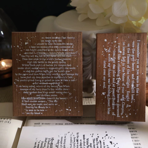 Carimbo de Madeira Yi'er Creative Studio - comprar online