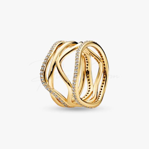 Anillo de Líneas en Espiral - comprar online