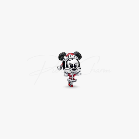 Charm Minnie Mouse Navideña