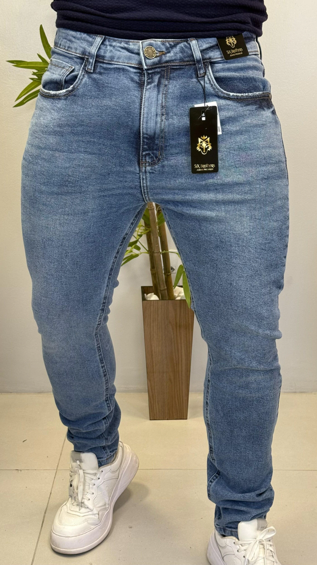 Calça StrechX Slim Medium Jeans