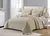 Cubrecama Labrado Jacquard de Algodón King Línea Asmara