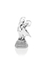 Figura bailarina de cristal Línea Bolero - comprar online