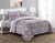 Cubrecama Quilt Cover Reversible Twin Línea Calgary en internet