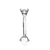 Candelabro de cristal 25,5 Cm