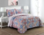 Cubrecama Quilt Cover Reversible Queen Línea Calgary Diseño 3 - MARIAGES HOME