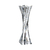 Candelabro de cristal 25.5 cm Línea Florale - comprar online