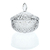 Bombonera de cristal Línea Sirius 15 cm - comprar online