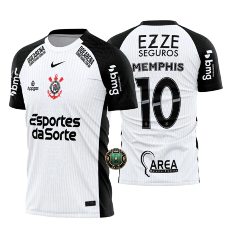 Camisa Corinthians I 25/26 Jogador Personalizada - comprar online