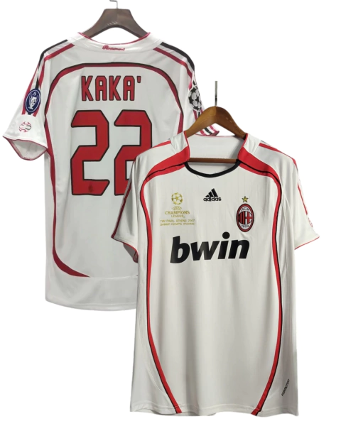 Camisa Retrô Milan 2006/2007 - Masculina Personalizada - (KAKÁ-22) - comprar online